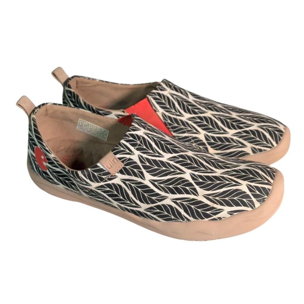 UIN Slip On Shoes Womens Size 9 Canvas Comfort Loafers Lightweight Comfortable